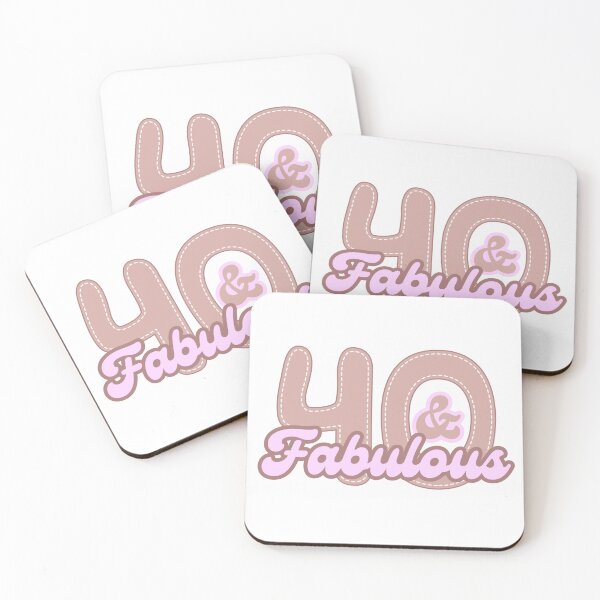 Artikelvorschau, 40 und fabelhaft entworfen und verkauft von DotMoCreations.