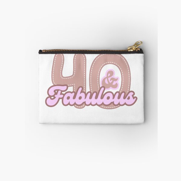 Artikelvorschau, 40 und fabelhaft entworfen und verkauft von DotMoCreations.