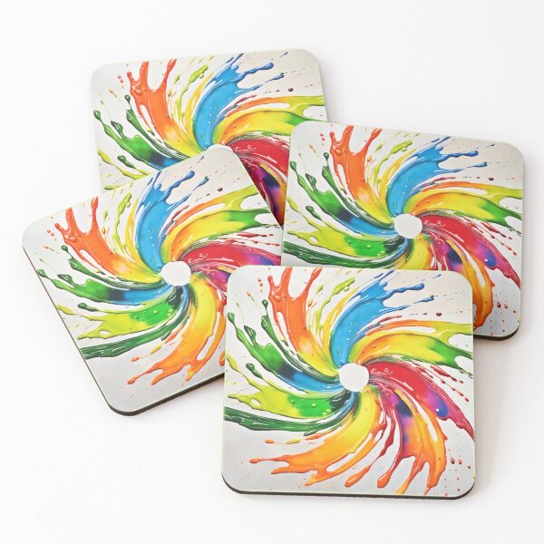 Item preview, Colorful Burst Art designed and sold by Health And Fitness Posts e-Store.