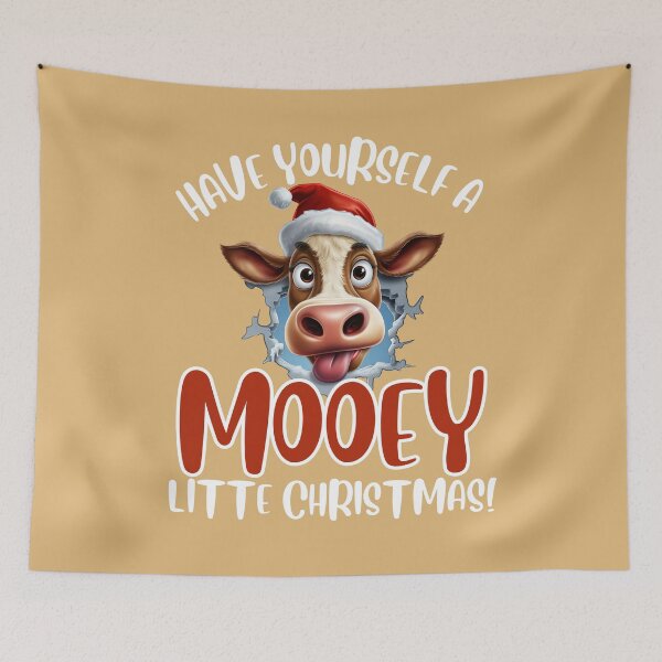 Item preview, Have yourself a MOOEY little Christmas! designed and sold by LovesLuLu.