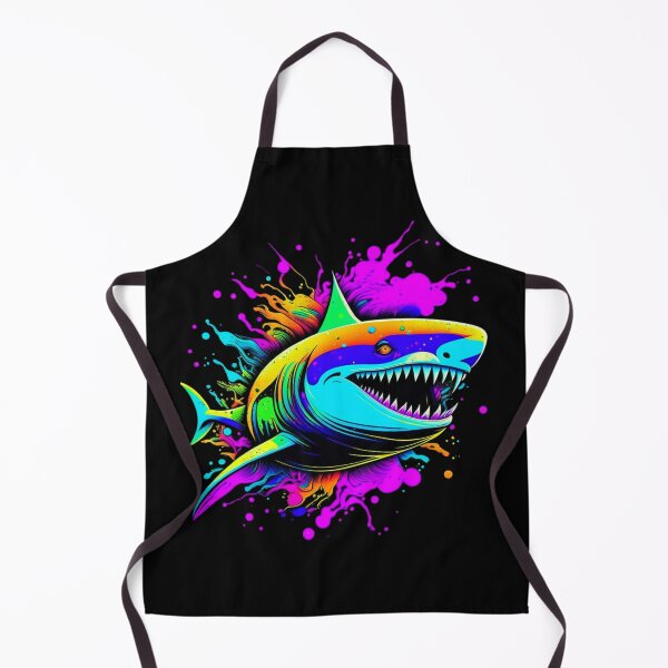 Item preview, Colorful shark designed and sold by I-I-Trading-Co.