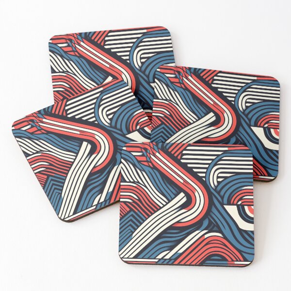 Item preview, Colorful Stripe Pattern 1 designed and sold by blackwhiteblue.