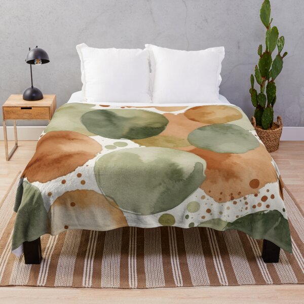 Item preview, Earthy Tones Watercolor Pattern designed and sold by RebelPaintBrush.
