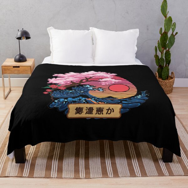 Item preview, Kanagawa Inspired Cherry Blossom and Cresting Wave Design designed and sold by Peter Stawicki.