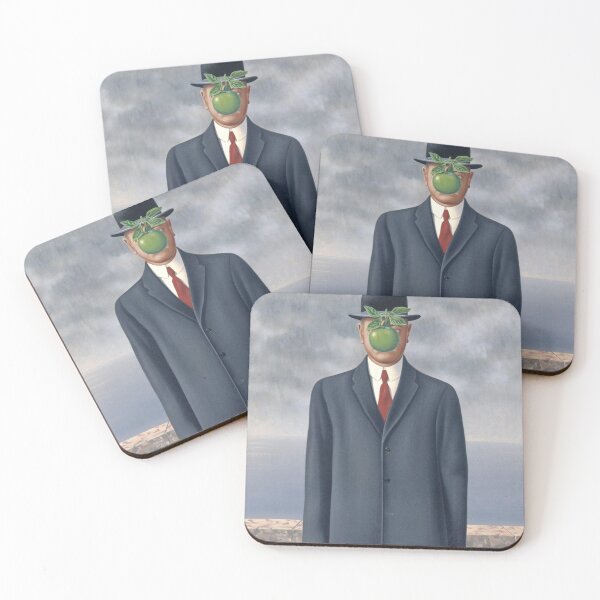 Item preview, Ode to the Masters - Son of Man - Magritte designed and sold by SentientGallery.