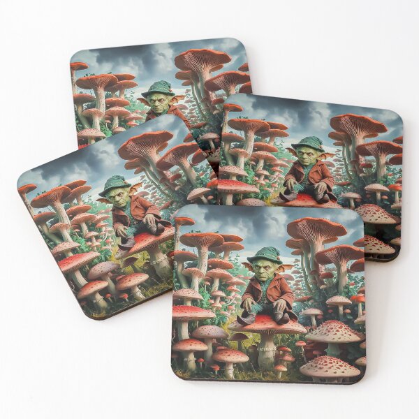 Item preview, Goblin’s Mushroom Kingdom Goblincore designed and sold by Amanda's Factory.