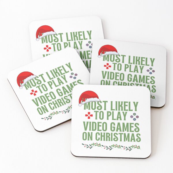 Item preview,  Funny Gamer Most Likely To Play Video Games On Christmas designed and sold by ZACK ART.