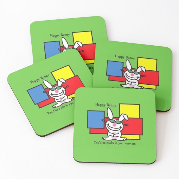Item preview, Happy bunny  designed and sold by bellaboo777.