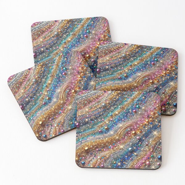 Item preview, Multi coloured glitter and shimmer  designed and sold by GingaDesigns.