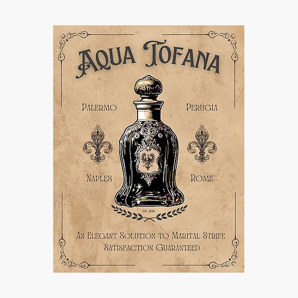 Item preview, Aqua Tofana designed and sold by literatec724.