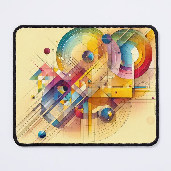 Item preview, Wassily Kandinsky Circles Composition designed and sold by maniacfitness.