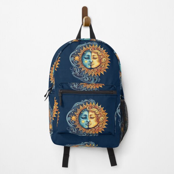 Item preview, Sun and Moon: Celestial Harmony Illustration designed and sold by jgvisualarts.