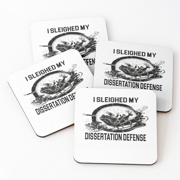 Item preview,  I Sleighed My Dissertation Defense |Doctoral Graduation Christmas | Phd Defense Christmas designed and sold by iLamshop.