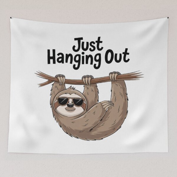 Item preview, Just hanging out!  SLOTH designed and sold by BugiDesignArt.