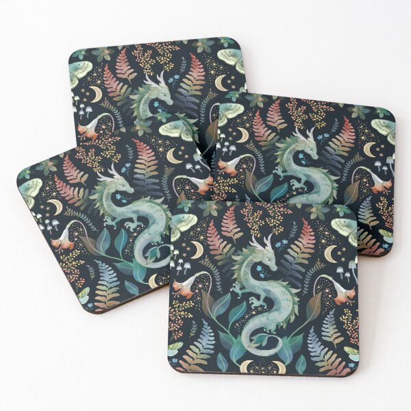 Item preview, Mystic woodland dragon autumn designed and sold by adenaJ.