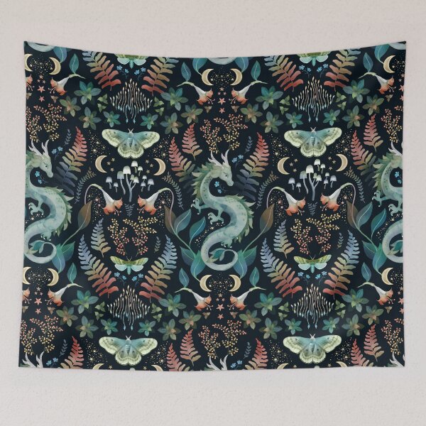 Item preview, Mystic woodland dragon autumn designed and sold by adenaJ.