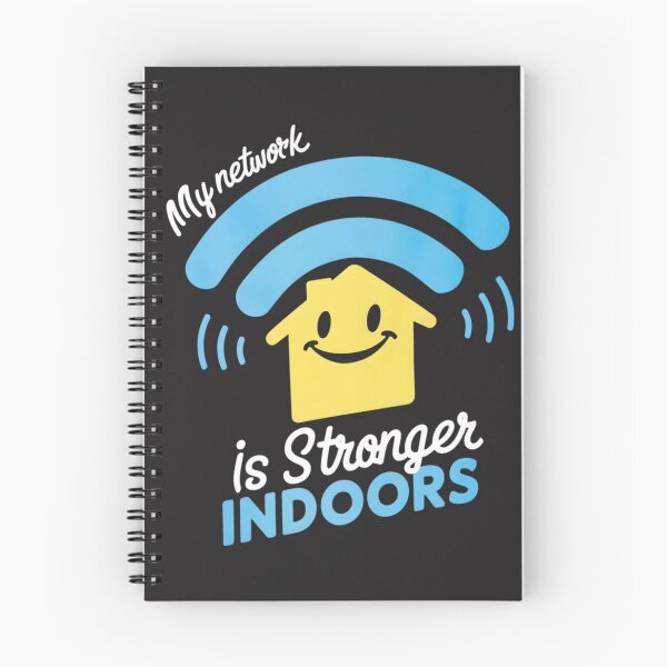 Item preview, My network is stronger indoors: homebody  designed and sold by StuffsStore.