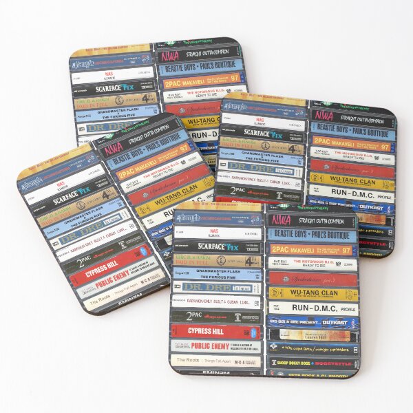 Aperçu de l'œuvre Albums Hip Hop - Art Hip Hop - Art Classiques Hip Hop créée et vendue par Mr Mustard Prints.
