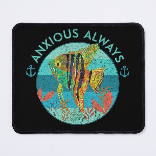 Item preview, Anxious Always Angelfish designed and sold by ginaisarty.