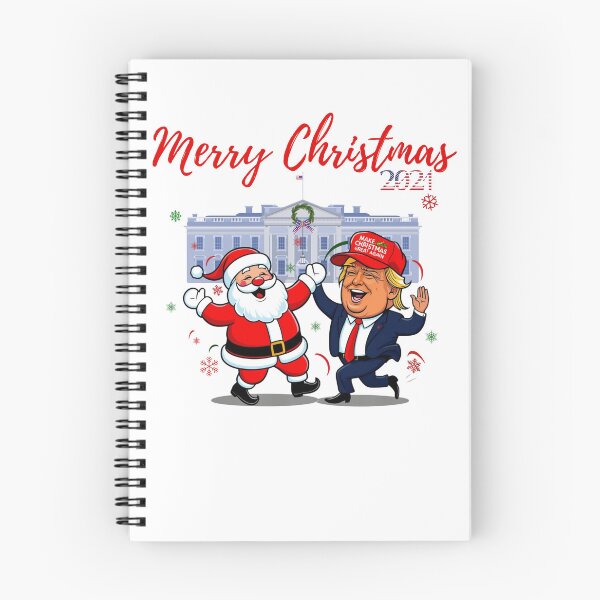 Artikelvorschau, Das beste Weihnachtsgeschenk aller Zeiten! Trump und der Weihnachtsmann tanzen entworfen und verkauft von PompousPeasant.