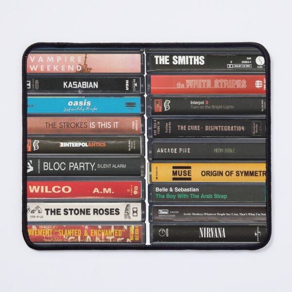 Item preview, Indie Music Fan - Classic Indie Albums - Cassette Print designed and sold by Mr Mustard Prints.