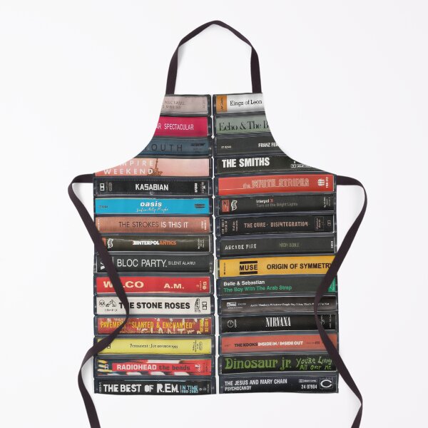 Artikelvorschau, Indie-Musik-Fan – klassische Indie-Alben – Kassettendruck entworfen und verkauft von Mr Mustard Prints.