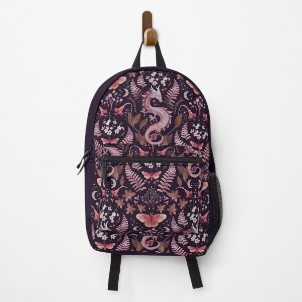 Item preview, Mystic woodland dragon warm purple peach designed and sold by adenaJ.