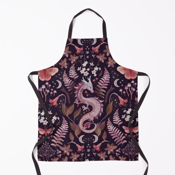 Item preview, Mystic woodland dragon warm purple peach designed and sold by adenaJ.