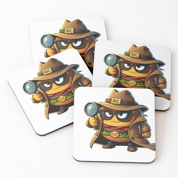 Item preview, "Detective Burger – Solving Tasty Mysteries" designed and sold by AVCART.