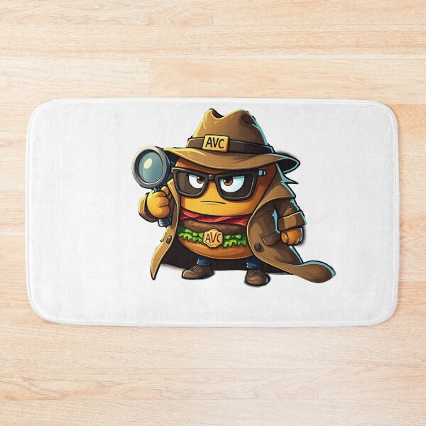 Item preview, "Detective Burger – Solving Tasty Mysteries" designed and sold by AVCART.