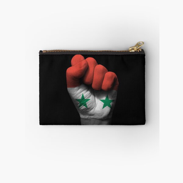 Item preview, Flag of Syria on a Raised Clenched Fist  designed and sold by JeffBartels.