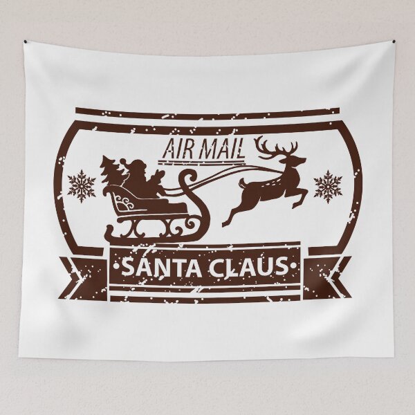 Item preview, Santa Claus Air Mail designed and sold by kimberpix.