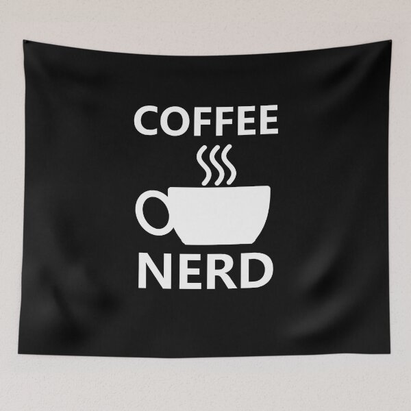 Item preview, COFFEE NERD shirt for the coffee nerd/geek/lover designed and sold by snowry.