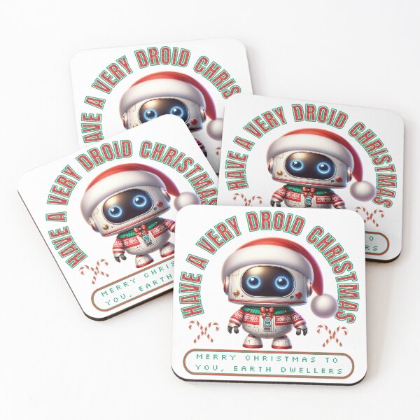 Item preview, Navidad droide designed and sold by I-I-Trading-Co.