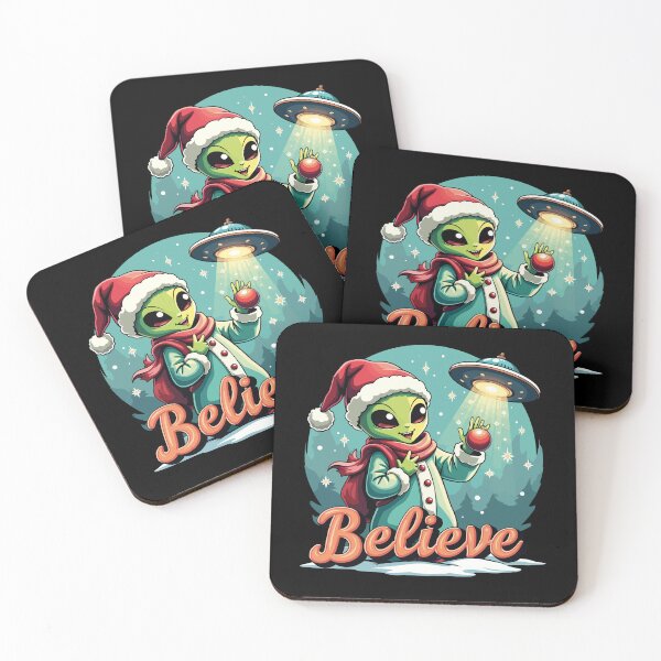 Item preview, christmas alien santa costume funny ufo / believe ufo santa designed and sold by Krasnovaovaova.