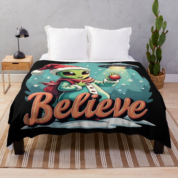 Item preview, christmas alien santa costume funny ufo / believe ufo santa designed and sold by Krasnovaovaova.