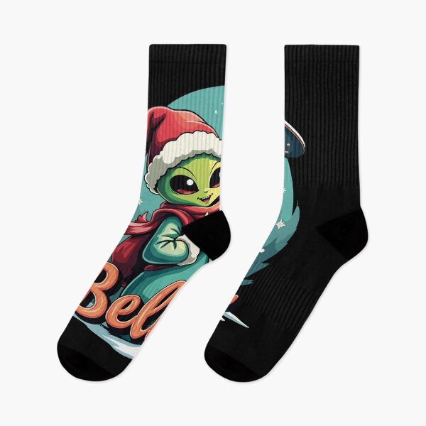 Item preview, christmas alien santa costume funny ufo / believe ufo santa designed and sold by Krasnovaovaova.