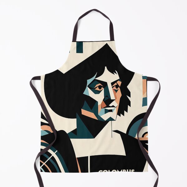 Item preview, Christopher Columbus – Contemporary Minimalist Cubic Art designed and sold by OzzFrequency.