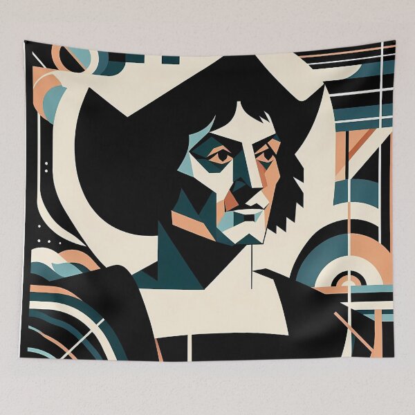 Artikelvorschau, Christopher Columbus – Zeitgenössische minimalistische kubische Kunst entworfen und verkauft von OzzFrequency.