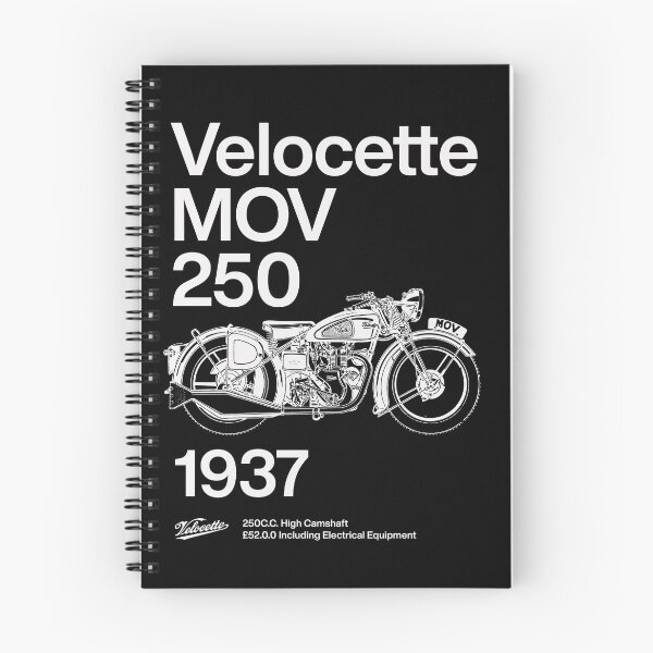 Item preview, Velocette MOV 250 - Helvetica designed and sold by IronFlyers.