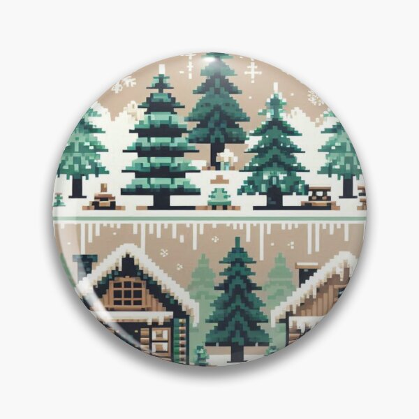 Item preview, Minimalist Winter Pixel Doodles designed and sold by Imaginarium of Chaos falcon88 .