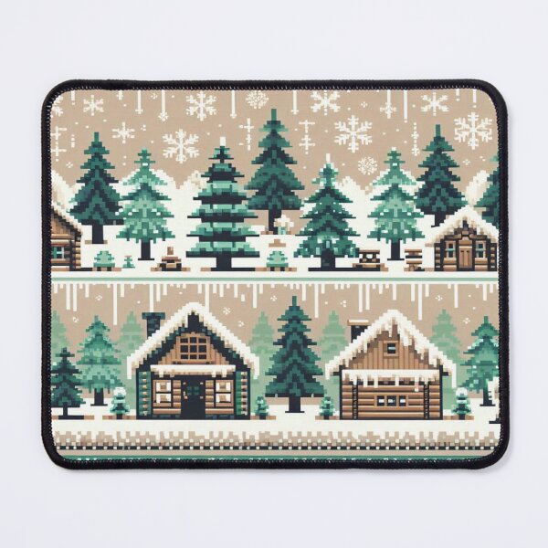 Item preview, Minimalist Winter Pixel Doodles designed and sold by Imaginarium of Chaos falcon88 .