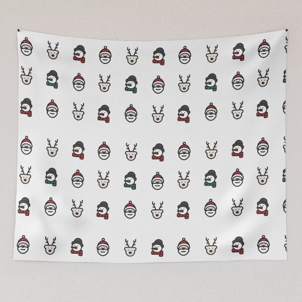 Item preview, Christmas characters designed and sold by Deesreadingtree.