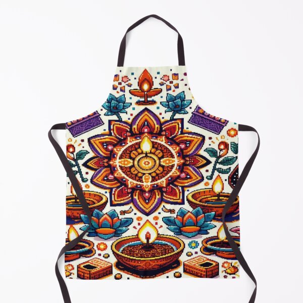 Item preview, Diwali Pixel Art designed and sold by Imaginarium of Chaos falcon88 .