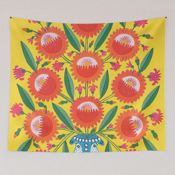 Item preview, Maria Primachenko - I Give You, Kyiv, These Polissia Flowers and This Bright Sun designed and sold by flexmortis.