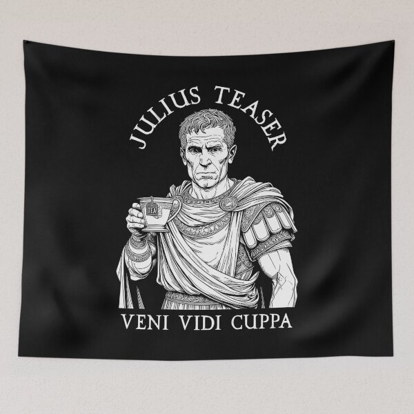 Item preview, Tea Lovers Funny Julius Caesar Teaser Tea Drinker Roman designed and sold by GrandeDuc.