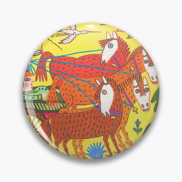 Item preview, Maria Primachenko - Ivan Gave the Landlord a Ride in his Gig and Fell Inside designed and sold by flexmortis.