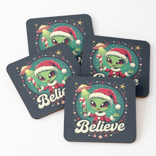 Item preview, christmas alien santa costume funny ufo / believe ufo santa designed and sold by Krasnovaovaova.