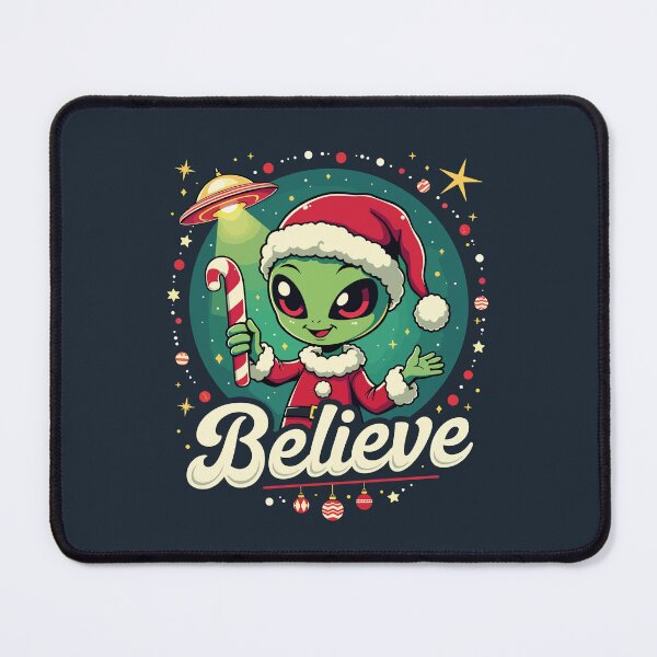 Item preview, christmas alien santa costume funny ufo / believe ufo santa designed and sold by Krasnovaovaova.