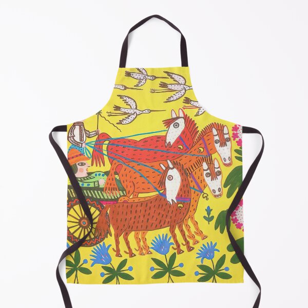 Item preview, Maria Primachenko - Ivan Gave the Landlord a Ride in his Gig and Fell Inside designed and sold by flexmortis.